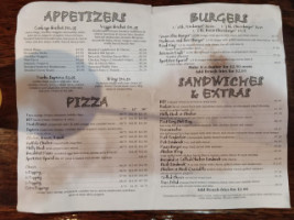 Sportsters Pub-n-grub menu