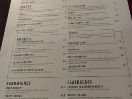 Circa At Clarendon menu