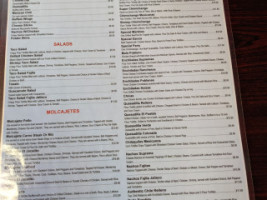 Great Wall Chinese menu