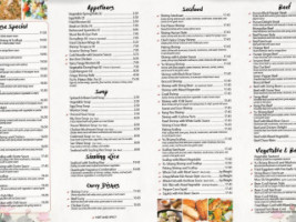 Hunan Delight menu