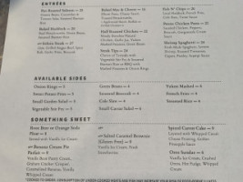 Stars On Hingham Harbor menu