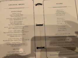 Ocean Prime menu