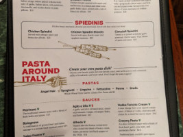 Paisano's menu