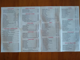 The Hong Kong menu