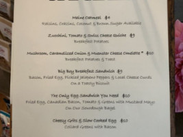 Dara Bistro menu