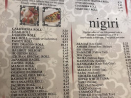 Ichiban Japanese Steakhouse And Sushi Cave Mill Road menu