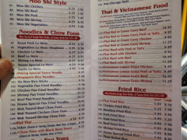 China Chopsticks Inc. menu