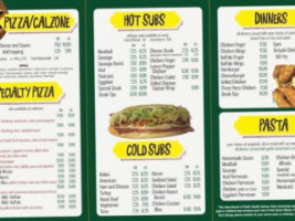 Kingston House Of Pizza menu