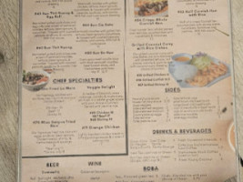 Miss Saigon menu