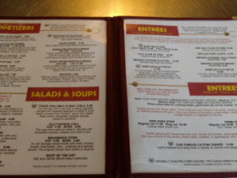 Texas Ribs Bbq menu