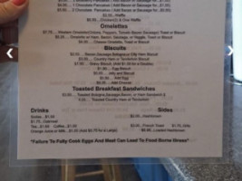 Fat Cat's Grill menu