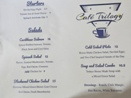 Cafe Trilogy menu