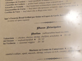 Dali menu