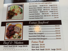 Junction Jamaican menu