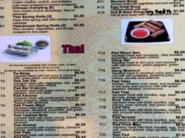 Asia's Finest menu