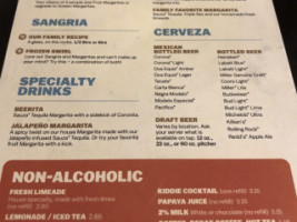 El Charro Of Macomb menu