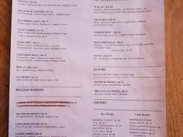 Brown Butter Creperie And Cafe menu