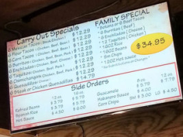 Don Taco And Grill menu