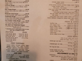 Burgrz menu