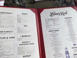 The Bonney Read menu