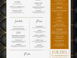 Cafe Luna menu