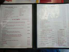 Los 3 Amigos menu