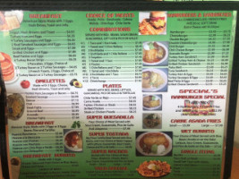 Los Sombreros menu