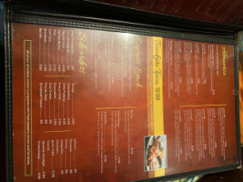 Salsa Latina menu