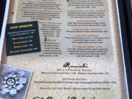 Vito's Pizzeria menu