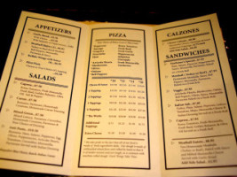 Nardonne's La Famiglia Pizzeria menu