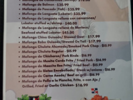 D Frank Típico menu