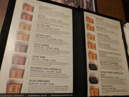 Brickstone Brewery menu