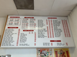 Wong's Chinese Deli menu