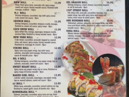 Ooka Sushi Asian Hibachi And Delivery menu