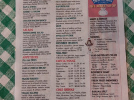 Northshore Pizza Cafe menu