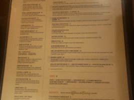 Johnny T's Bistro Blues menu