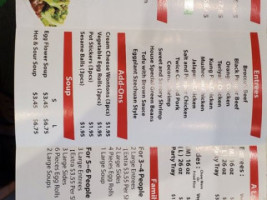 Wok It Out menu