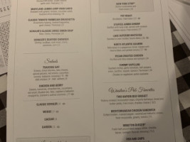 Schuler's Pub menu