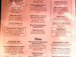 Two Rivers Brewing menu