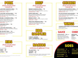 Marko's Smokin' Bbq menu