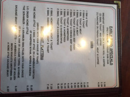 Corner Diner Too menu