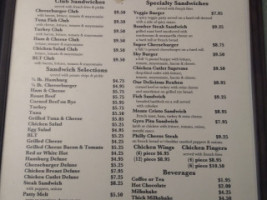 Hilton Family menu