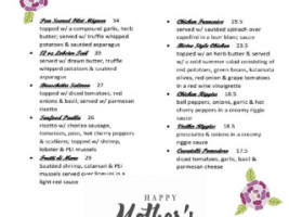 Ancora! menu