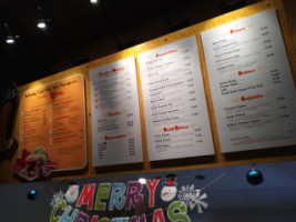 Blues Burger menu