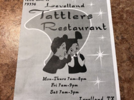 Levelland Tattlers menu