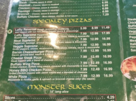 Lefty's Irish Pub menu