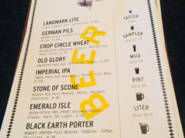 Great Dane Pub Brewing Co. Fitchburg menu