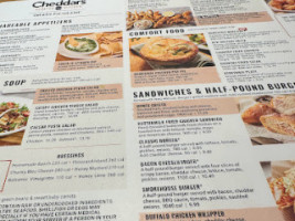 Cheddar's Scratch Kitchen menu