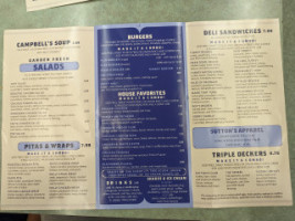 Sutton's Drug Store menu