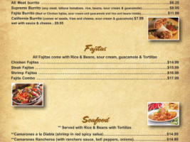 Casa Lupitas menu